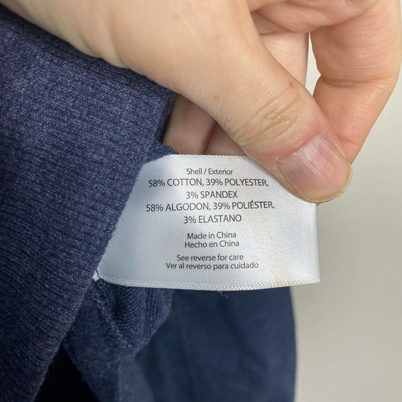 Wildfox Navy Blue Social Spellout Crewneck Sweater Size L - Picture 6 of 6